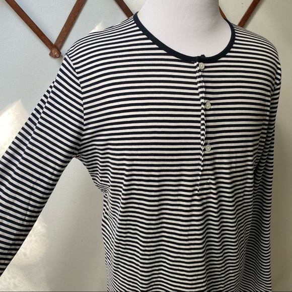 H&M Striped Henley Shirt - Picture 7 of 14